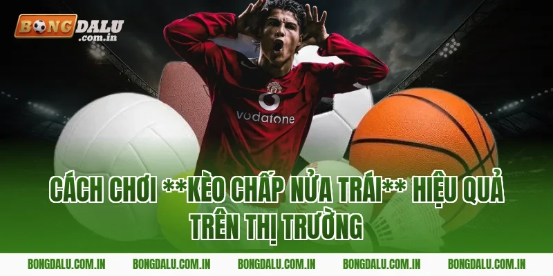 Cách chơi kèo chấp nửa trái hiệu quả trên thị trường