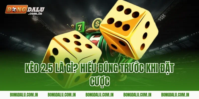 Kèo 2.5 Là Gì? Hiểu Đúng Trước Khi Đặt Cược