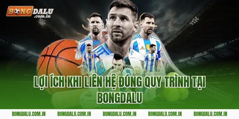 Lợi ích khi liên hệ đúng quy trình tại Bongdalu