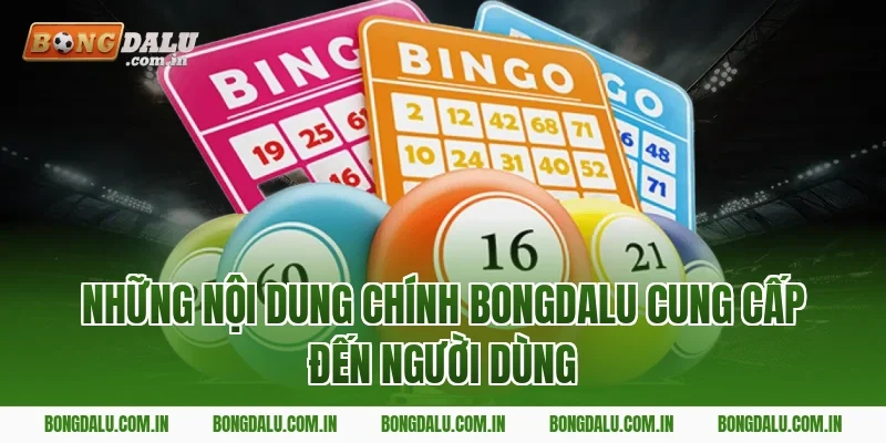 Tiện ích mà Bongdalu mang lại cho người dùng