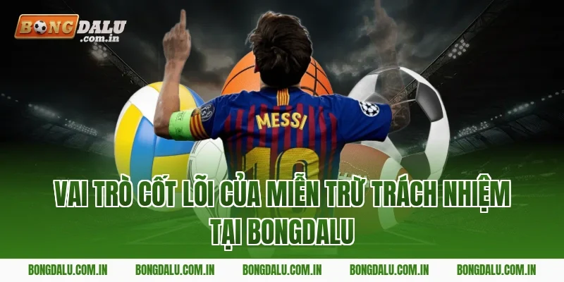 Vai trò cốt lõi của miễn trừ trách nhiệm tại Bongdalu